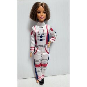 Barbie Astronaut Doll Brunette Hair Space Explorer Toy Collectible